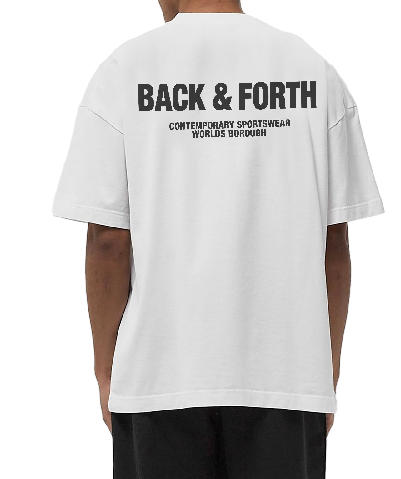 WHITE LOGO TEE