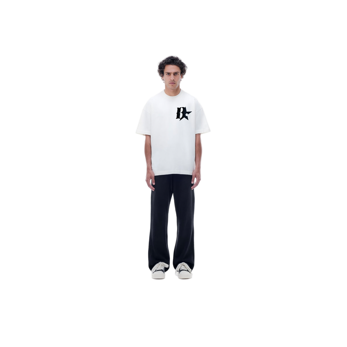 WHITE LOGO TEE