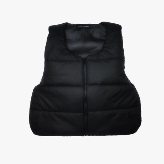 CROPPED PUFFER GILET