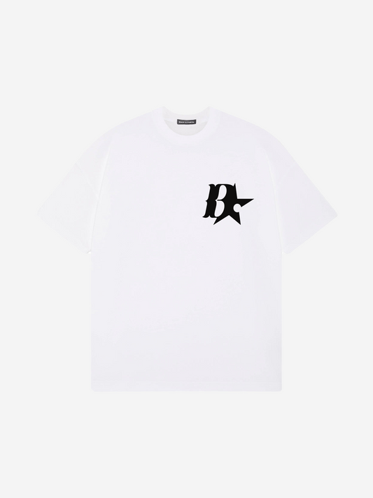 WHITE LOGO TEE
