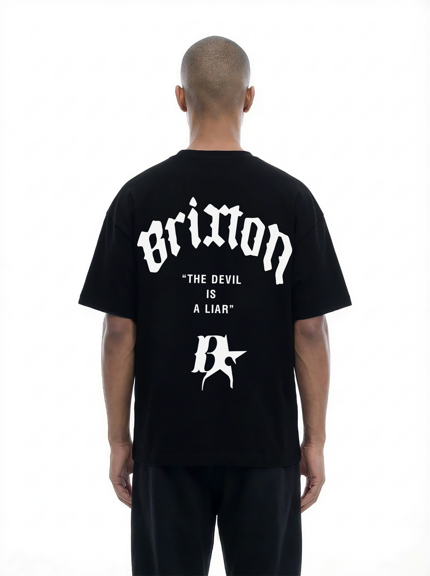 BRIXTON T-SHIRT BLACK