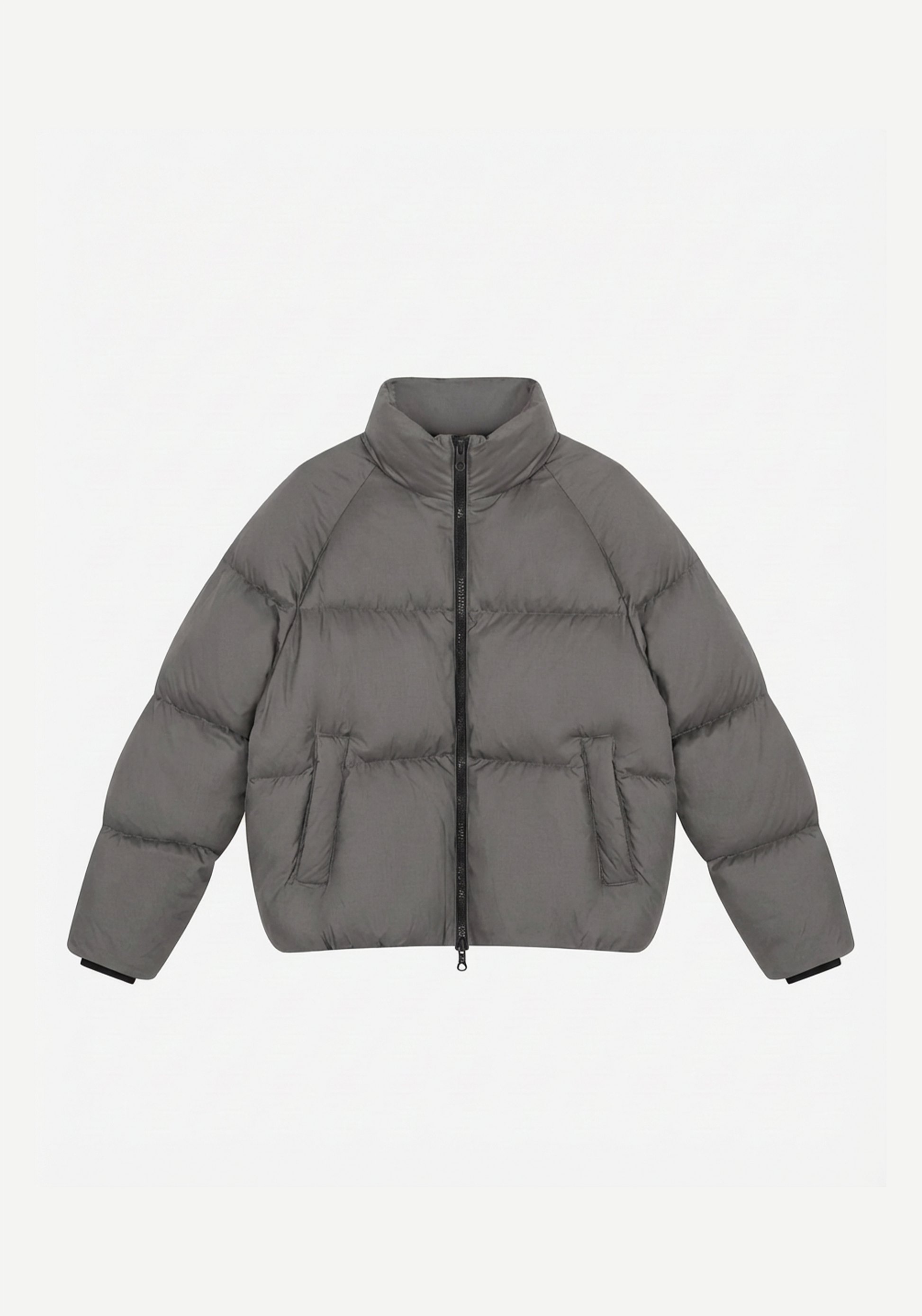 Grey Puffer Jacket