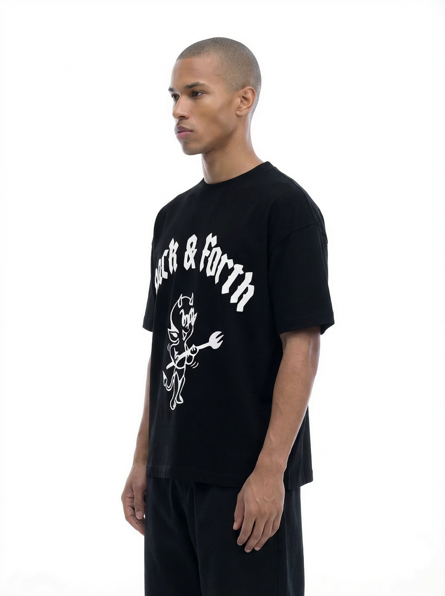 BRIXTON T-SHIRT BLACK